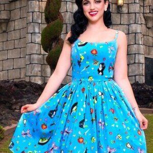 Snow White Print Dress